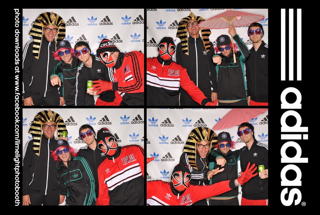 Portland Photo Booth| adidas Tracksuit Day