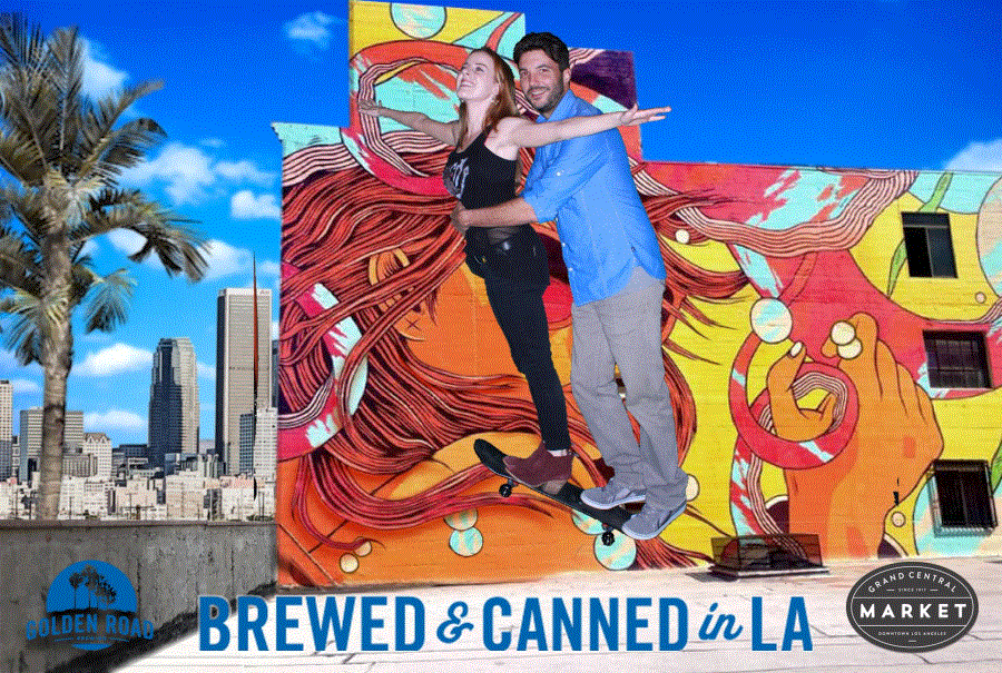 LA Green Screen GIF Booth – Golden Road Brewing