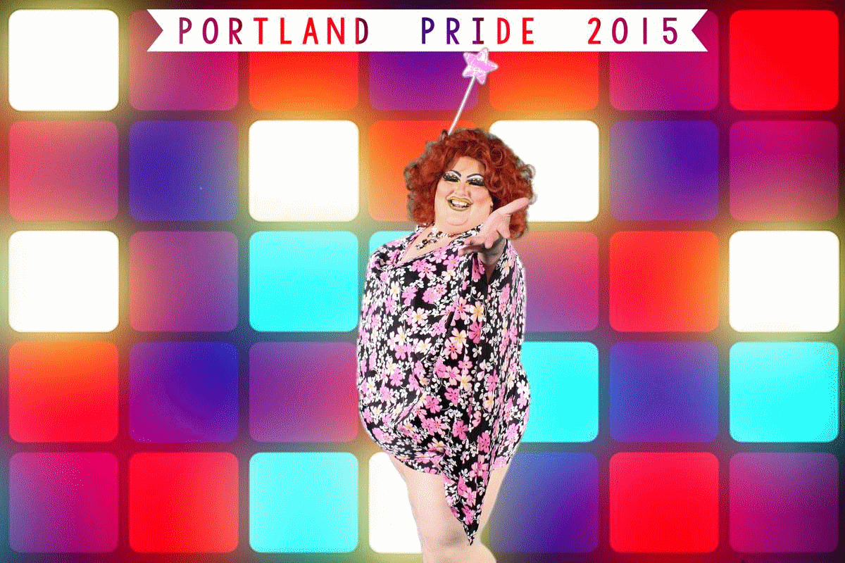 Portland pride 3d gif