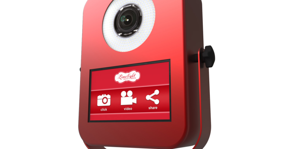 Iclick Photo Booth Kiosk Red